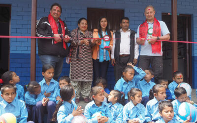 Bausteinaktion GBH und ÖGB für Schule in Nepal